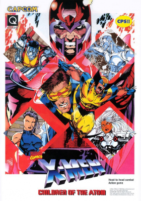 couverture jeu vidéo X-Men : Children of the Atom