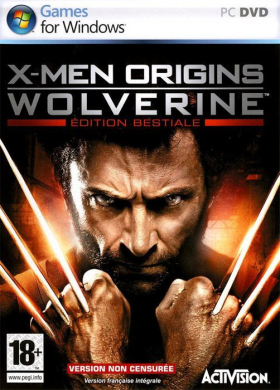 couverture jeu vidéo X-Men Origins : Wolverine