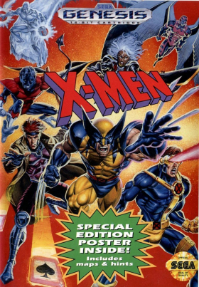 couverture jeu vidéo X-Men