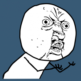 couverture jeu vidéo Y U NO!