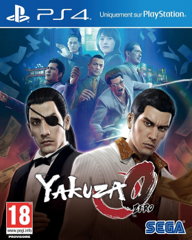 couverture jeu vidéo Yakuza 0