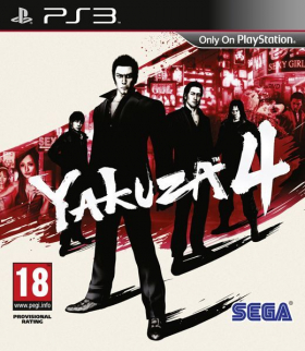 couverture jeu vidéo Yakuza 4