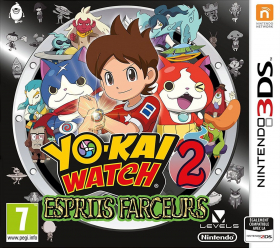 couverture jeu vidéo Yo-kai Watch 2 : Esprits farceurs