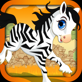couverture jeux-video Zebra Runner - My Cute Little Zebra Running Game