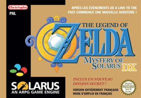 couverture jeu vidéo Zelda: Mystery of Solarus DX