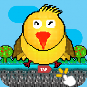 couverture jeu vidéo Zigzag Tiny Bird Swing & Jump