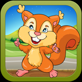 couverture jeu vidéo Zippy the Squirrel Catching Acorns Puzzle Challenge