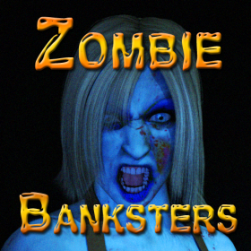 couverture jeu vidéo Zombie Banksters !!!