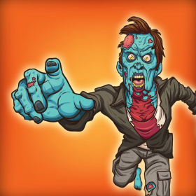 couverture jeu vidéo Zombie Darts - Join The Crazy Pro Bulls 3D Night