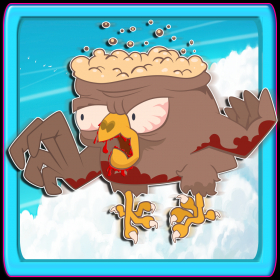 couverture jeu vidéo Zombie Fatty Happy Birds: Eat All the Tiny Birdies Pro