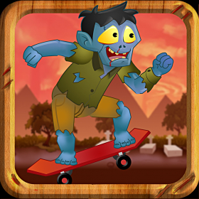 couverture jeu vidéo Zombie Hill Skater