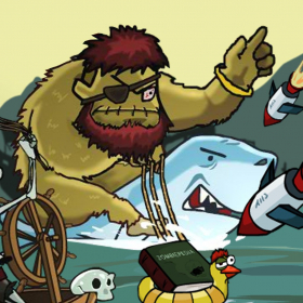 couverture jeu vidéo Zombie Pirates War