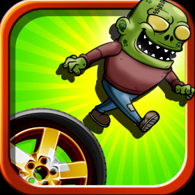 couverture jeu vidéo Zombie Sauter Wheels Of Death