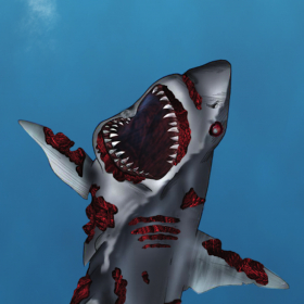 couverture jeu vidéo Zombie Shark Attack