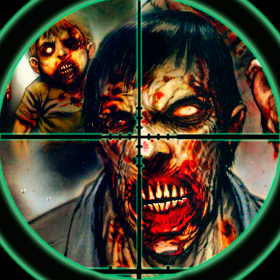 couverture jeu vidéo Zombie Sniper Gun 3D Ville Game Pro 2014