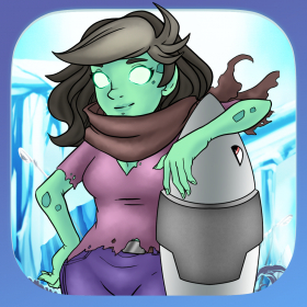 couverture jeu vidéo Zombie sur une Fusée - Free Zombie on a Rocket Game