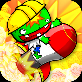 couverture jeu vidéo Zombie VS Missile 2