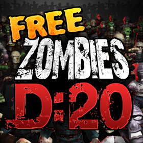 couverture jeu vidéo Zombies: Dead in 20 Free
