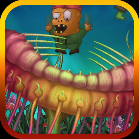 couverture jeu vidéo Zombies Fall 2 : Hungry Temple Plant Edition