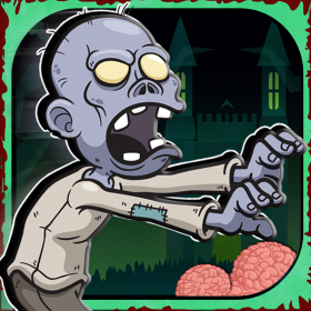 couverture jeu vidéo Zombies stupides – Folie, vampires collectionnant des cerveaux FREE