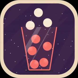 extrait jeux-video 100 White Balls Game: chute libre - 3 styles de jeu - classique, Reverse et mixte