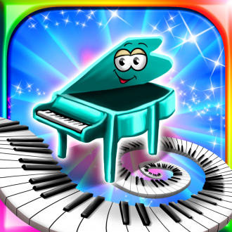 extrait jeux-video 1st Piano : Cartoon Music Lessons - Nursery Rhymes Follow Me Teacher
