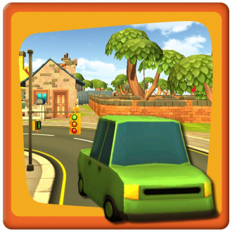 extrait jeux-video 3D Driver Town Car