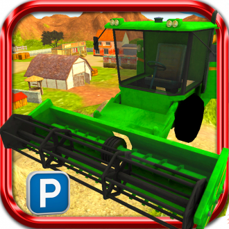 extrait jeux-video 3D FARM HARVESTER PARKING SIMULATOR 3D FREE
