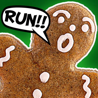 extrait jeux-video 3D Ginger-bread Christmas Running Game For Awesome Kid-s Pro Version