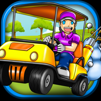 extrait jeux-video 3D Golf Cart Racing et jeu de conduite dans Golf Course Jeux du pilote avec les garçons GRATUIT