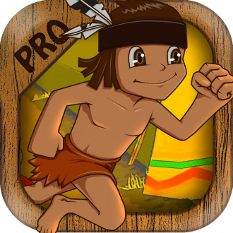 extrait jeux-video 3D Pilgrim et indienne Thanksgiving Infini Run jeu PRO