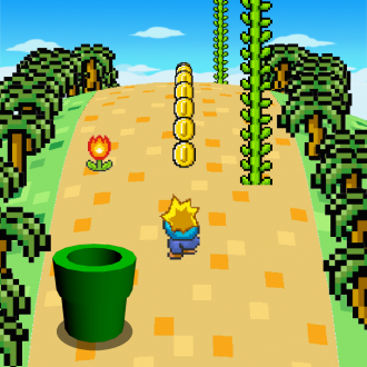 extrait jeux-video 3D Pixel Land: Safari