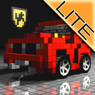 extrait jeux-video 3D Pixel Racing Lite