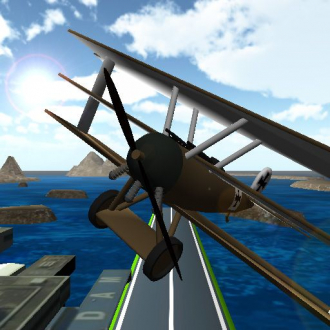 extrait jeux-video 3D Triplane Stunt Pilot FREE