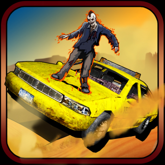 extrait jeux-video 3D Zombies Shooter Voiture Autoroute Racing Game - GRATUIT