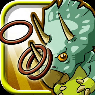 extrait jeux-video A Baby Dino Toss - Fun Ring Toss Game