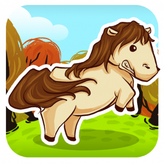 extrait jeux-video A Baby Horse Run PRO - Full Jumping Horses Version