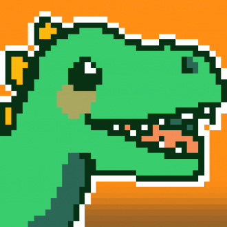 extrait jeux-video A Baby Pixel Dino Run - Full Safari Zoo Version