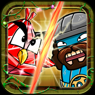 extrait jeux-video A Clash of Ninjas and Diamond Birds: Temple Blitz Free