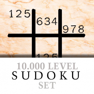 extrait jeux-video A classic 10.000 SUDOKU Level Set