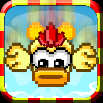 extrait jeux-video A Falling Chicken Drop Zone