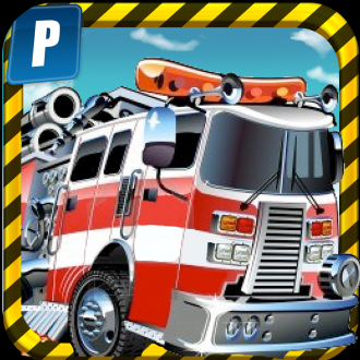 extrait jeux-video A Fire Truck Parking Simulator - Free Realistic Trucks Driving Test Game