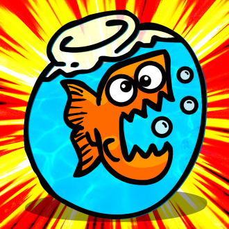 extrait jeux-video A Flappy Fish in Space - Doge the Asteroids!