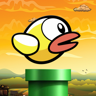 extrait jeux-video A Flappy Jump Race: Multijoueurs petits oiseaux volent jeu de course