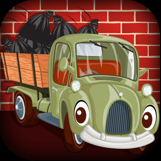 extrait jeux-video A Garbage Truck Trash Toss - FREE Waste Catch Recycle Game