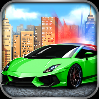 extrait jeux-video A High Speed City Run: Escape From The Police - Pro HD Racing Game