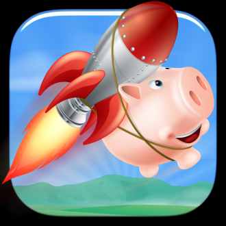 extrait jeux-video A Jetpack Super Piggie Joyride Farm Pro