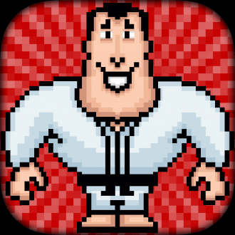 extrait jeux-video A Karate Jack: Swipe to Sides and Don't Die - 8 bit Pixel Edition Fun Kids Game