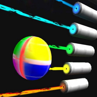 extrait jeux-video A Laser Pointer Ball - Tilt and Don't fall or you lose !
