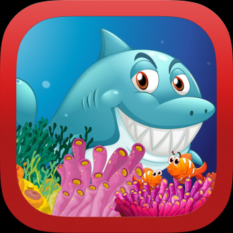 extrait jeux-video A Mega Hungry Dive with Shark Jump and Flying Dash - Cool Deep Sea Adventure Hunt Game
